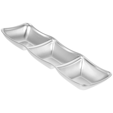 МУЛЬТИКРАТИЧЕСКАЯ СЕРВИРОВОЧНАЯ БЛЮДА ИЗ НЕРЖАВЕЮЩЕЙ СТАЛИ ДЛЯ ЗАКУСОК