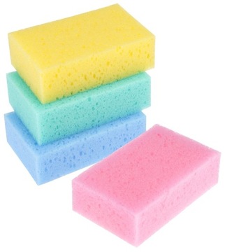 ГУБКА ДЛЯ МЫТЬЯ ВАННЫ, МАССАЖА, СПА, СМЕШИВАНИЯ ЦВЕТОВ