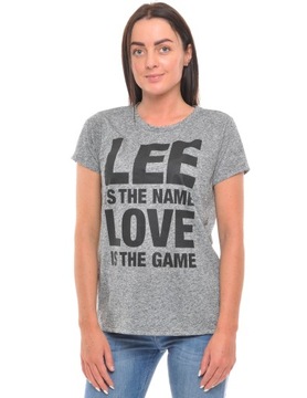 LEE t-shirt grey LEE TEE _ M 38