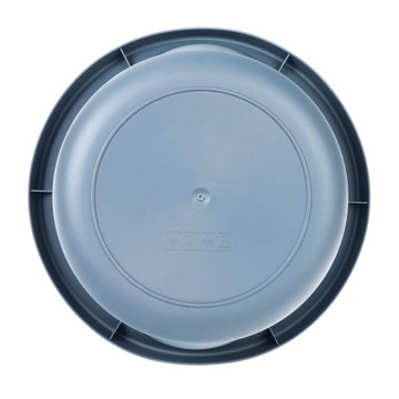 MISKA PLASTIKOWA 6L MIEDNICA CIEMNOSZARA