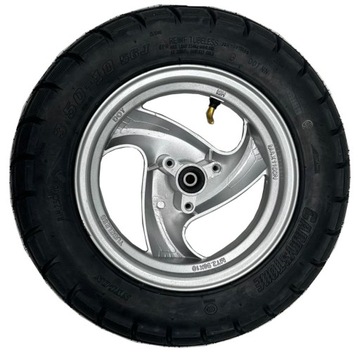 KOŁO PRZÓD FELGA OPONA KPL. SKUTER 4T 3.50 10