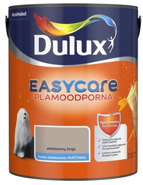 Farba Dulux EasyCare- efektowny brąz, 5l