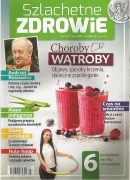 7/2020 Szlachetne ZDROWIE - Choroby wątroby