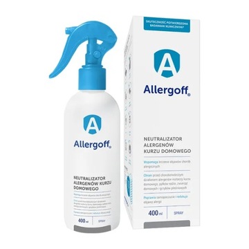 Allergoff Spray Neutralizator roztoczy kurzu, 400 ml