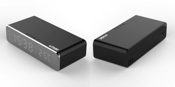 Индуктивное зарядное устройство ДЛЯ СМАРТФОНА Температурная станция с БУДИЛЬНИКОМ