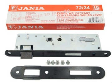 Jania Zamek Wąski Do Bramek Furtek 72/34mm Lewy PL