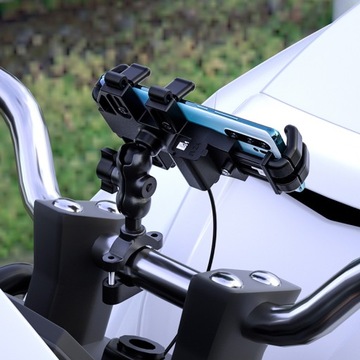 ДЕРЖАТЕЛЬ РАМКИ МОТОЦИКЛА ДЛЯ ТЕЛЕФОНА, ЗЕРКАЛА ВКЛ/ВЫКЛ