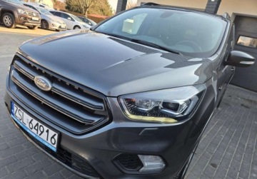 Ford Kuga II SUV Facelifting 1.5 EcoBoost 150KM 2018 Ford Kuga Swiezo sprowadzony Zarejestrowany Ubezpieczony. 1.5 Benzyna, zdjęcie 21