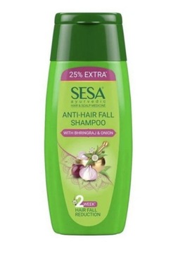 Szampon ANTI HAIR-FALL SHAMPOO z Cebulą i Bhringaraj (GREEN) 200ml SESA