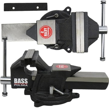 BASS IMADŁO ŚLUSARSKIE STALOWE OBROTOWE 5'' 125mm