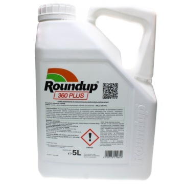 Roundup 360 Plus 5л Гербицидный концентрат RANDAP для удаления сорняков