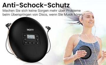 CD611 Discman Walkman Портативный проигрыватель компакт-дисков