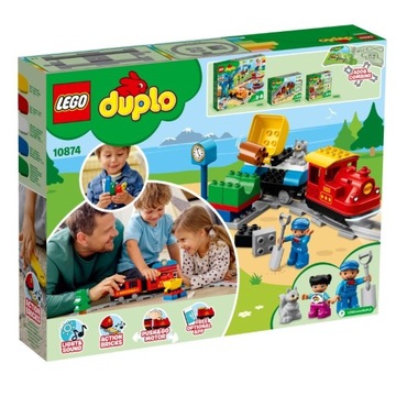 LEGO 10874 DUPLO — ПАРОПОЕЗД