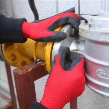 Защитные латексные рабочие перчатки Vamp 8|10шт.