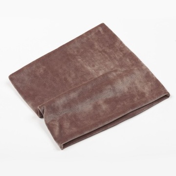 КОМПЛЕКТ ВЕЛУРОВОЙ БАРХАТНОЙ ШАПОЧКИ-ТЮБИКА