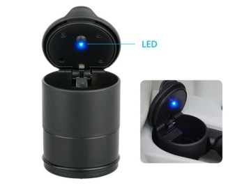 LED АВТОПЕПЕЛЬНИЦА - КОРЗИНА ВМЕСТО КРУЖКИ