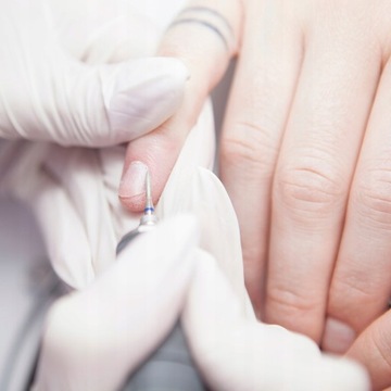 FREZARKA do paznokci zestaw frezów diamentowe filc