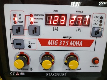 Сварочный аппарат Migomat MAGNUM MIG 315 SYNERGIA INVERTER