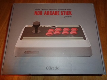 8bitdo N30 Arcade Stick - modyfikacja Sanwa