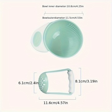 Ручная мясорубка, инструмент для измельчения фруктового пюре,