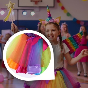 ПЛАТЬЕ ЕДИНОРОГА НАряд КОСТЮМ ЕДИНОРОГА ДЕТСКИЙ НА КАРНАВАЛЬНЫЙ БАЛ