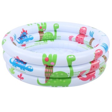BEZPIECZNY NADMUCHIWANY BASEN PVC DZIECI 60 CM