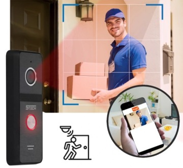 Система видеодоступа для одной семьи WIFI 5tech 2x Монитор Verus Plus 10