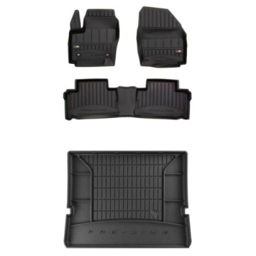 Gumová sada 3D koberců a rohožek Ford Galaxy II 2009-2015 1 a 2. řada sedí