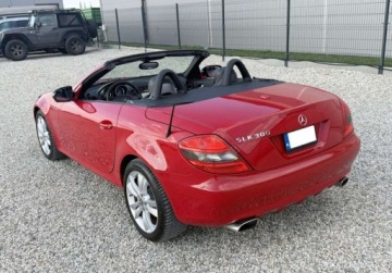 Mercedes SLK R171 Roadster 3.0 V6 (300) 231KM 2010 Mercedes-Benz SLK SLK 300 Cabrio 3.0 Benz 231 KM 2010r Warszawa 3.0, zdjęcie 4
