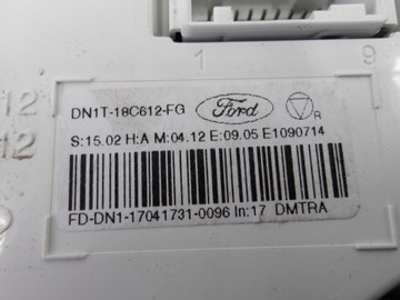 FORD ECOSPORT 12-18 PANEL KLIMATIZACE VENTILACE OE