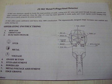 ДЕТЕКТОР LOOKER ДЕТЕКТОР проводов в стене
