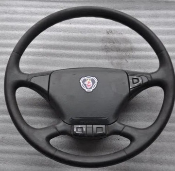 РУЛЕВОЕ КОЛЕСО SCANIA R, ОБРЕЗНОЕ, ТЮНИНГОВАЯ КРЫШКА