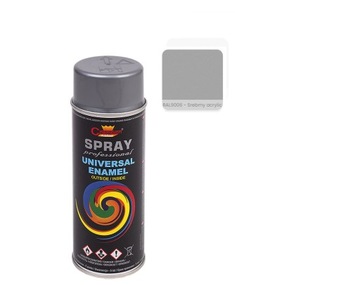 Farba spray 400ml Ral9006 Srebrny Acrylic uniwersalna