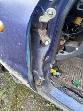 PANT DVEŘE LEVÝ PŘEDNÍ 2 KS DAEWOO LANOS 1.6 16V BENZÍN