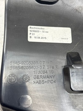 BMW 2 F22 F23 2016 PANEL ŘÍZENÍ PŘEPÍNAČE