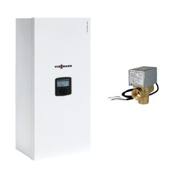 Kocioł elektryczny 8 kW VITOTRON 100 VLN3 + Zawór 3-drogowy stałotemp.