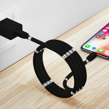 MAGNIWIRE магнитный кабель с автоматической намоткой IPHONE