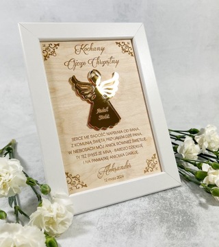 СПАСИБО КРЕСТНОМУ ОТЦУ ПОДАРОК ​​ЗОЛОТОЙ АНГЕЛ