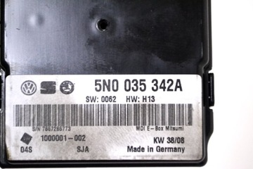 5N0035342A JINÉ MODUL 2.0 TSI 147 2008 VW SCIROCCO (137 138)