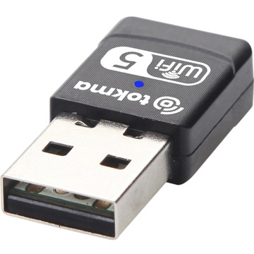 АДАПТЕР AC600 СЕТЕВАЯ КАРТА WiFi Wi-Fi НА USB ДВУХДИАПАЗОННЫЙ 600 Мбит/с 5 ГГц