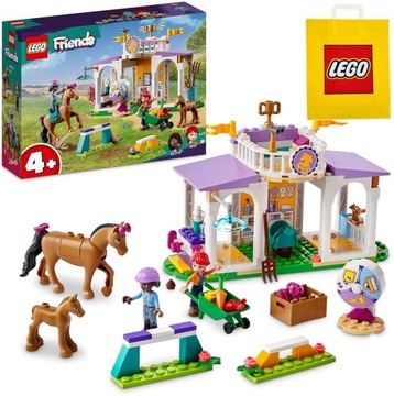 LEGO 41746 STADNINA KONI STAJNIA TOR PRZESZKÓD SKOKI PRZEZ PRZESZKODY 4+