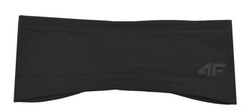 Opaska na głowę 4F sportowa damska U049 czarna L/XL