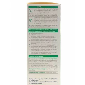 CHWASTOX NEW TRIO 390 SL 250ML Средство для удаления сорняков в траве, препарат для опрыскивания