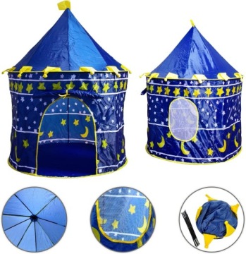 Детская палатка-замок-дворец БАЗА складной домик для мальчиков и девочек