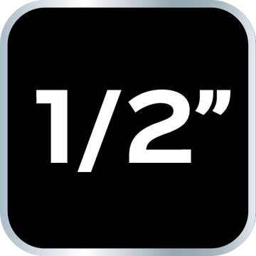 Nasadka udarowa maszynowa 1/2