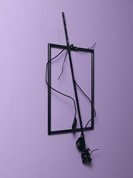 obraz z metalu róża,dekoracja zawieszka ścienna z drutu,róża z metalu