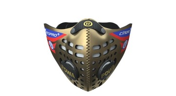 NOWA maska antysmogowa RESPRO Cinqro Gold XL