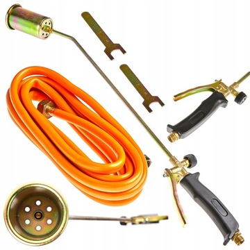 ГАЗОВАЯ ГОРЕЛКА ДЛЯ ОБЖИГА БУМАГИ, ДЛИННАЯ 85СМ