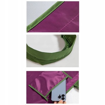 Большая многоразовая сумка для покупок на шнурке.