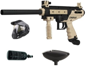 Zestaw Paintball Tippmann Cronus set marker maska